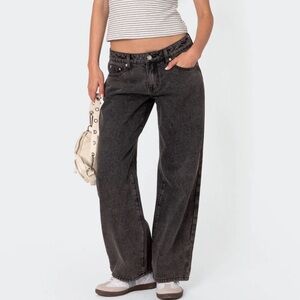 Petite Raelynn Washed Low Rise Jeans